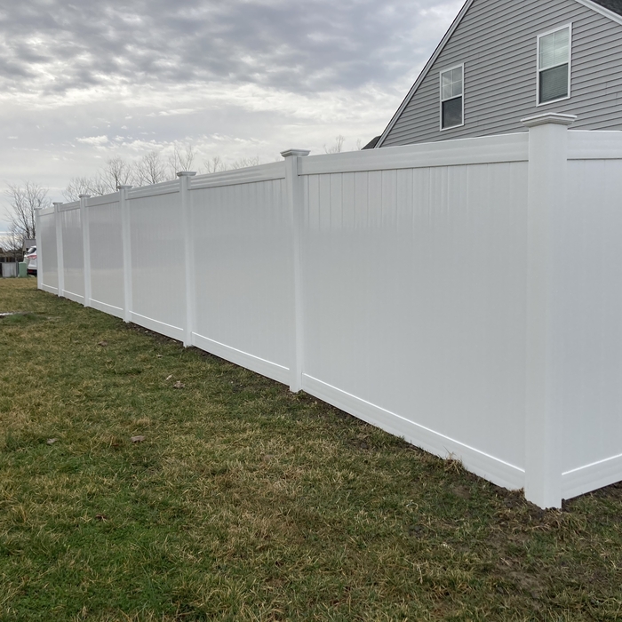 White Privacy Vinyl