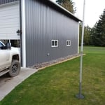 Pole building