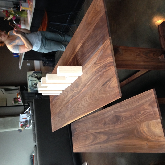 Trestle table