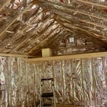 Shed to office space