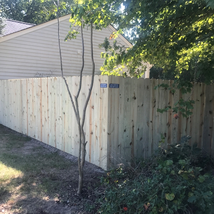 Dog Ear Picket 6' Tall Privacy