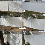 Fence Before and After