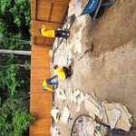Stone installation