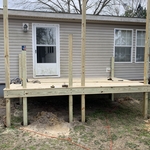 8'x14' Wood Deck
