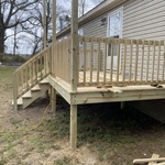 8'x14' Wood Deck