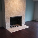 Stone Fireplace