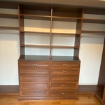 Drawers and Long Hang, left wall
