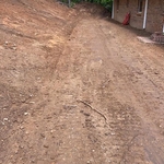 After of future retaining wall