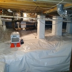 Encapsulation with Dehumidifier