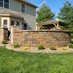 Patio and fire pit