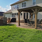 Patio and fire pit