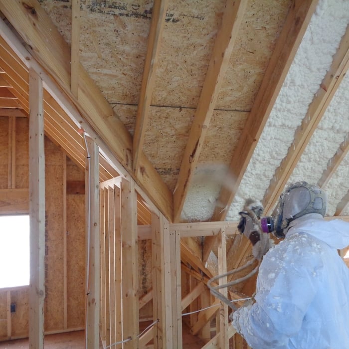 Spray Foam install
