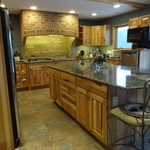 Rustic Hickory Kitchen
