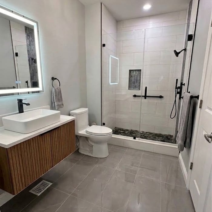 Tub To Shower Remodel