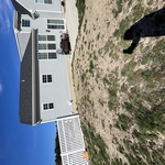 Concrete patio adition