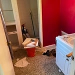 Before photo bathroom remodel
