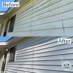 Soft Washed Siding