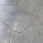 Hand Troweled Texture- Flagstone tape out