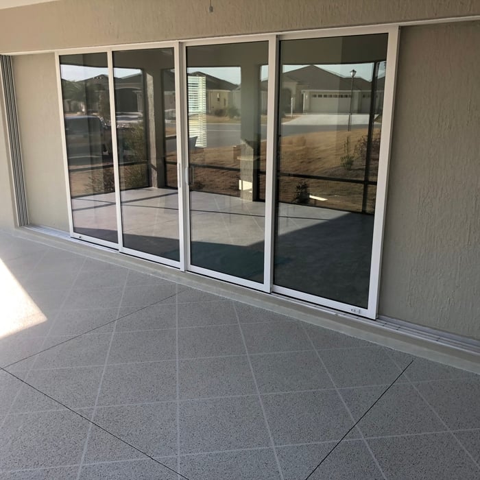 Lanai Staincrete with Tile Tapeout
