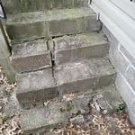Concrete stairs redoing