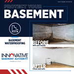 Protect Your Basement Before & After