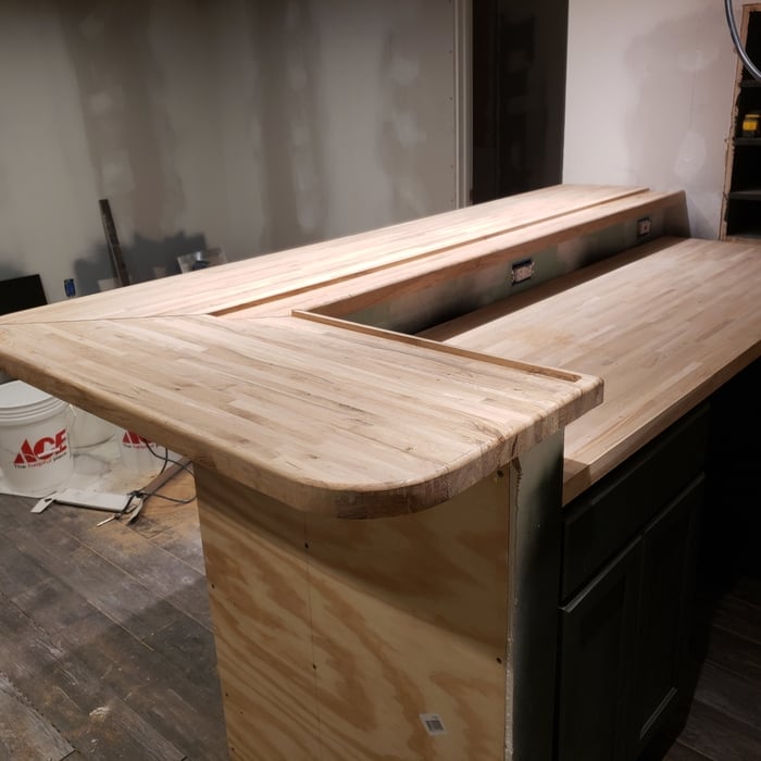 Basement remodel 1