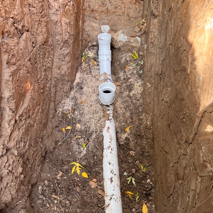 Rough in plumbing!