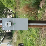 Meter socket panel replacement.