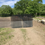 12ft double swing gate