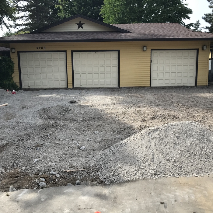 Adding gravel