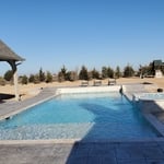rectangle pool/spa