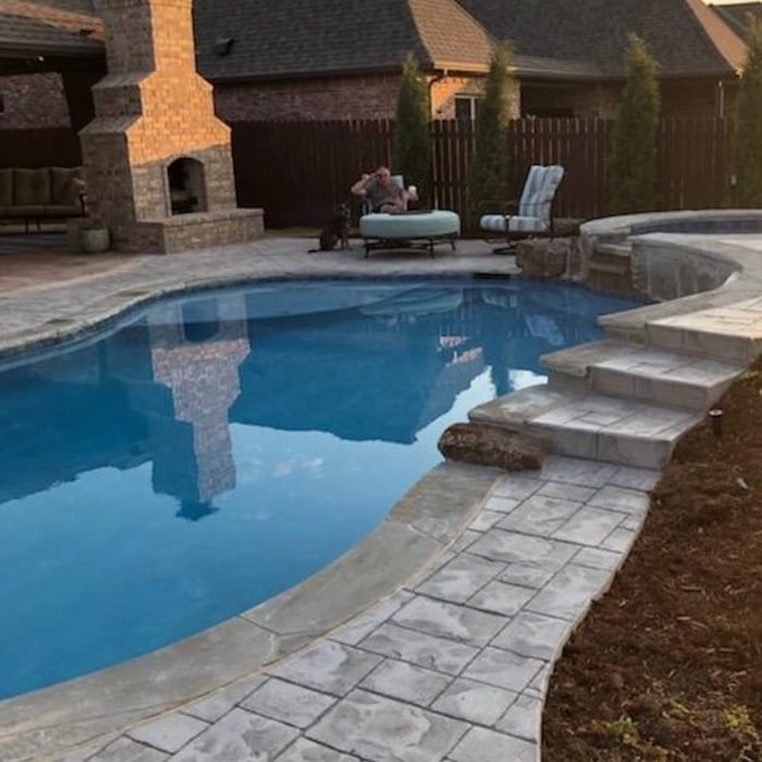 Free form pool/Spa
