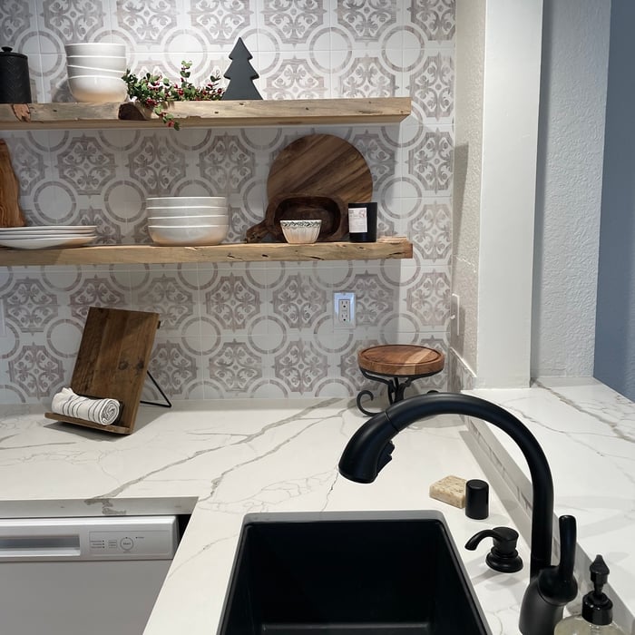 Kitchen after