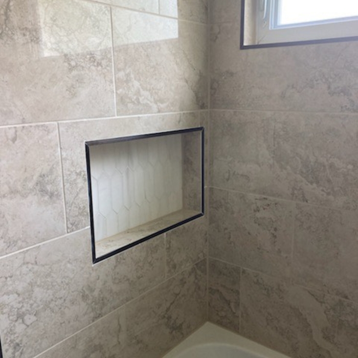 Shower tiling