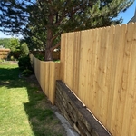 6' High Cedar Privacy Fence