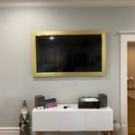Samsung Frame TV with Frame Install