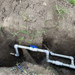 Reconnecting Irrigation Mainline