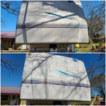 Front side of the rv