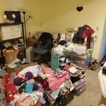 Living Room Organizing