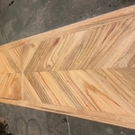 Custom Oak Sofa Table