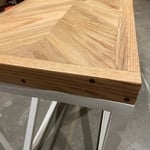 Custom Oak Sofa Table