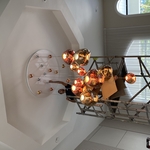 Chandelier installation