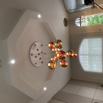 Chandelier installation
