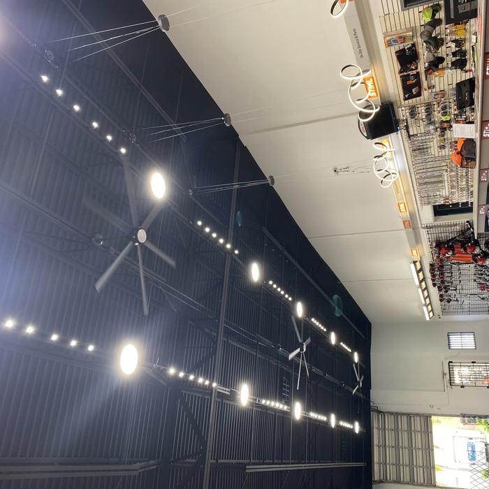 New LED lighting upgrade