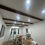 Living room renovation