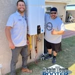 Derek with Happy Customer!