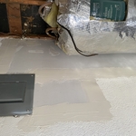 After drywall first coat of mud