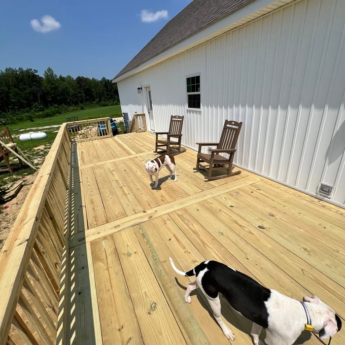 Deck and Roof