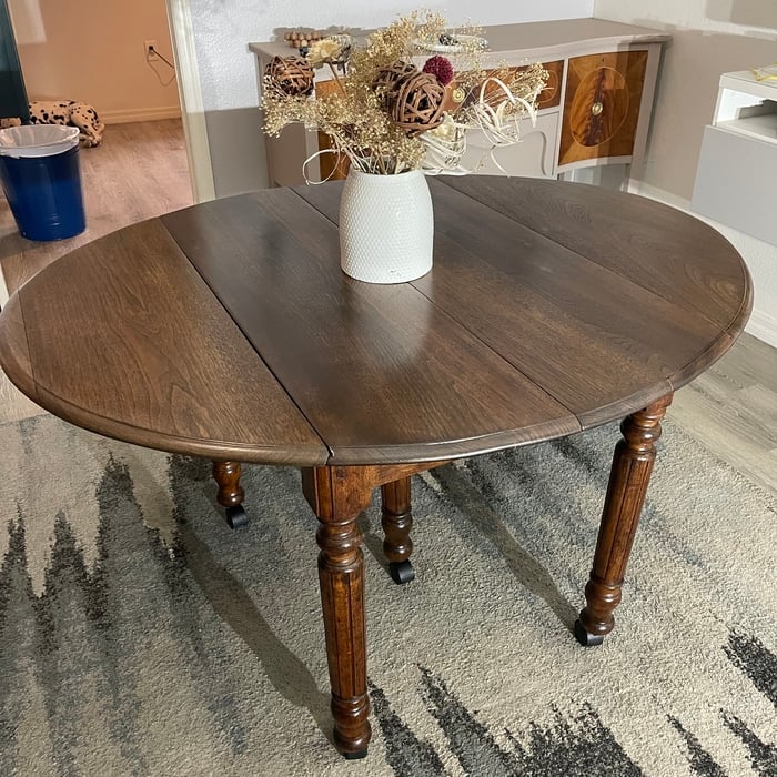 Furniture refinished