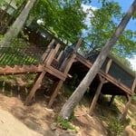 Completely remodeled deck